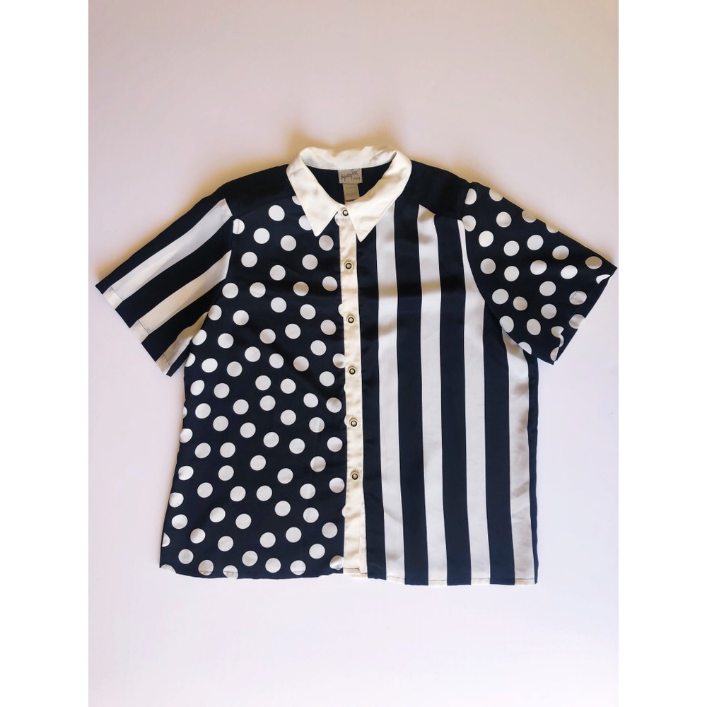 Vintage 1980s Jacqueline Ferrar Blouse